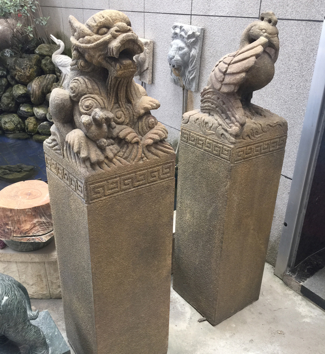 仿古石雕