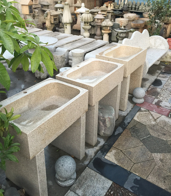 石雕洗手盆